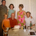 0033_Brenda, Bob, Ali, Leslie and Cal for Grandpa_s Birthday_1971